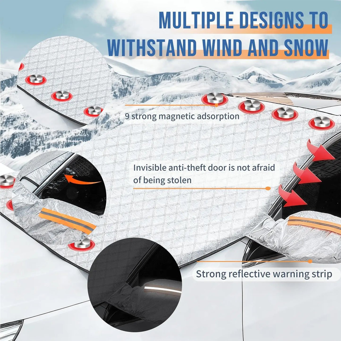 MYNITECH - All-Season Windshield Cover